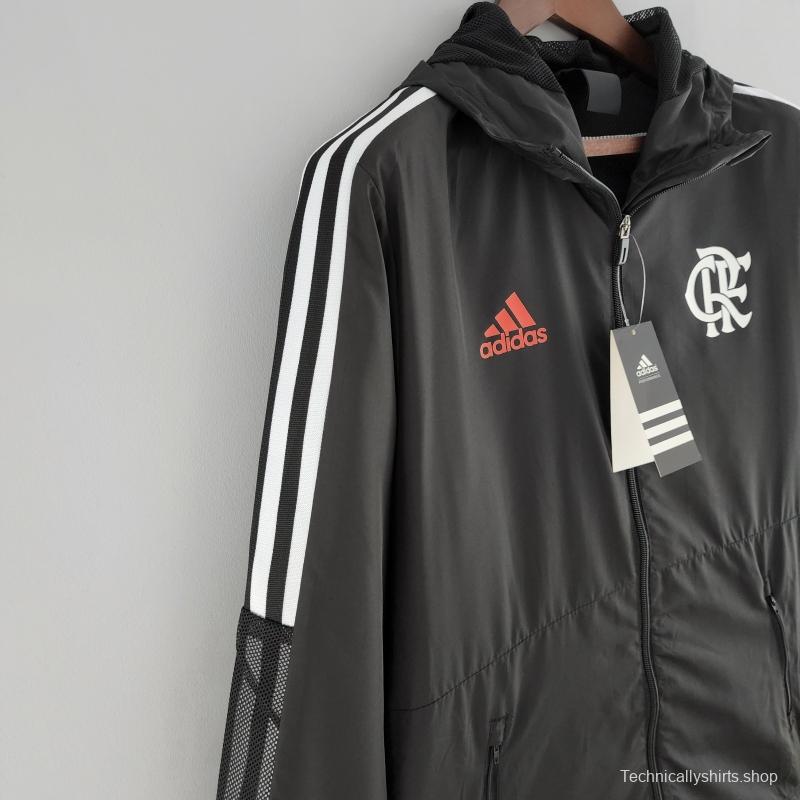 2022 Flamengo Windbreaker Black