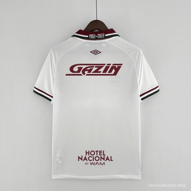 22/23 All Sponsors Fluminense Away Soccer Jersey