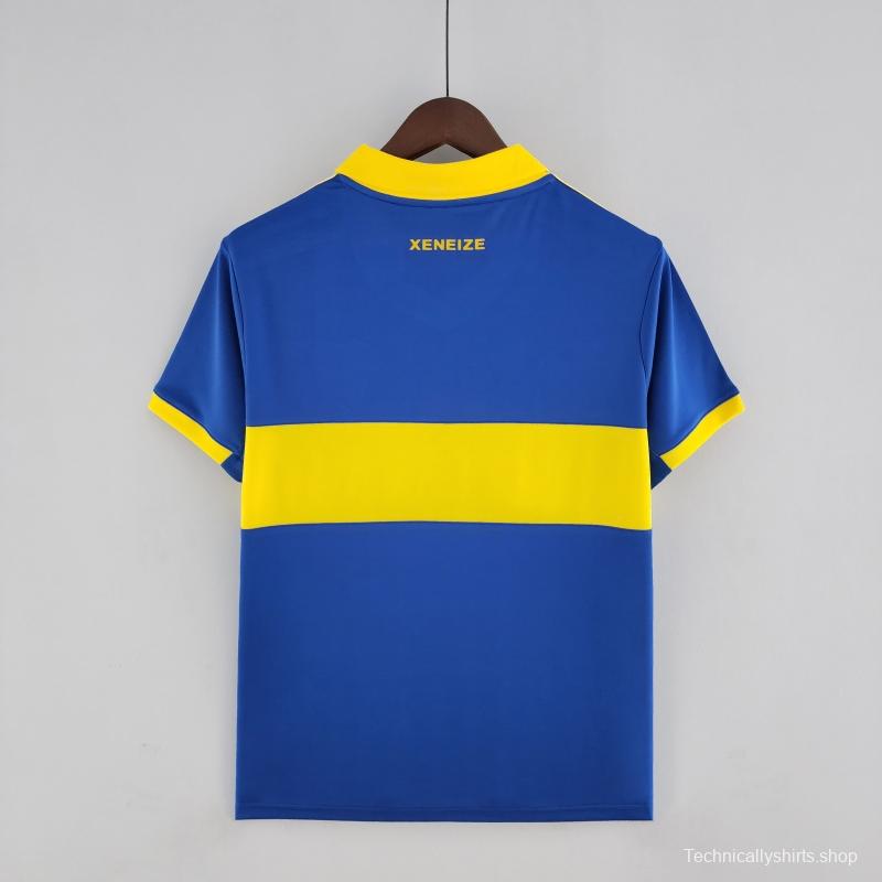 22/23 Boca Juniors Home Soccer Jersey