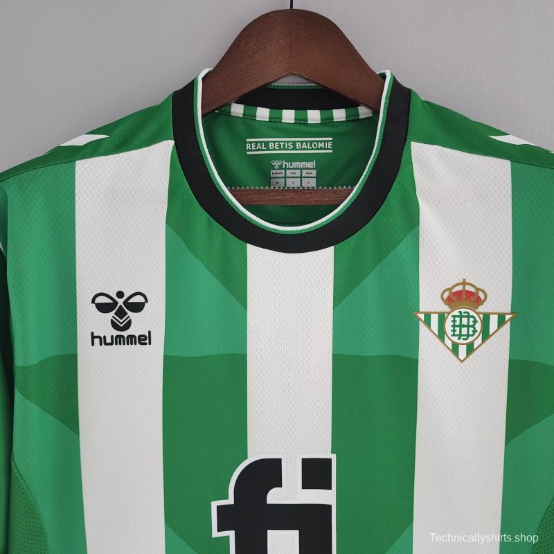 22/23 Real Betis Home Soccer Jersey