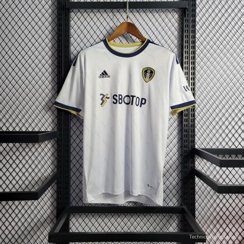 22/23 Leeds United Home Soccer Jersey