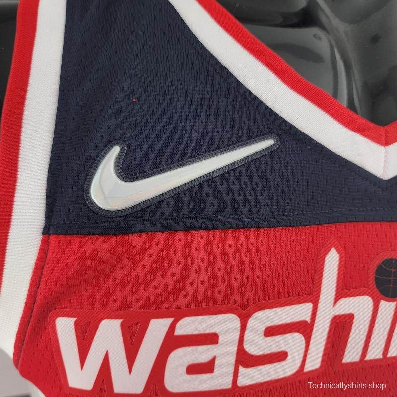 75th Anniversary JORDAN #23 Wizards Red, White And Blue NBA Jersey