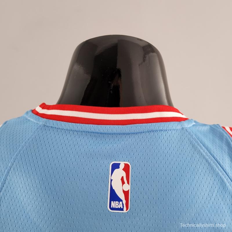 Chicago Bulls JORDAN#23 Blue NBA Jersey