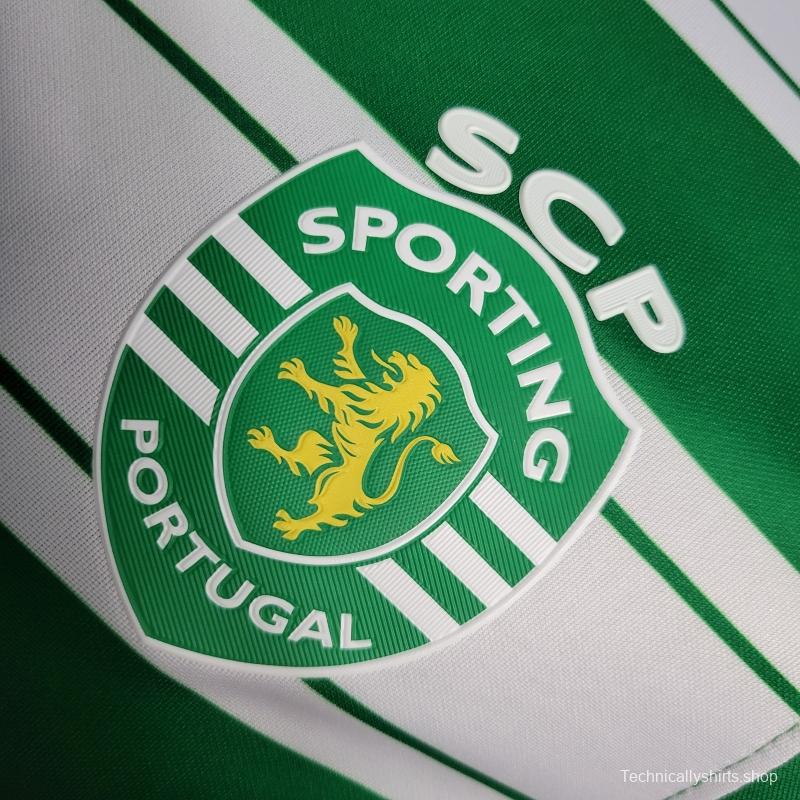 22/23 Player Version Sporting Lisbon Home Soccer Jersey