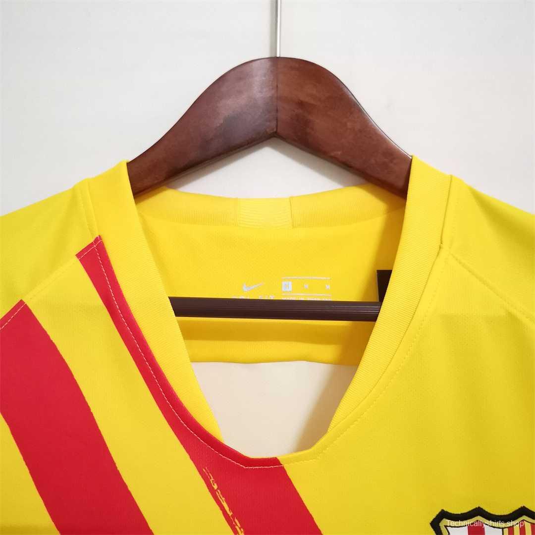 Retro 19/20 Barcelona Fourth Away Soccer Jersey