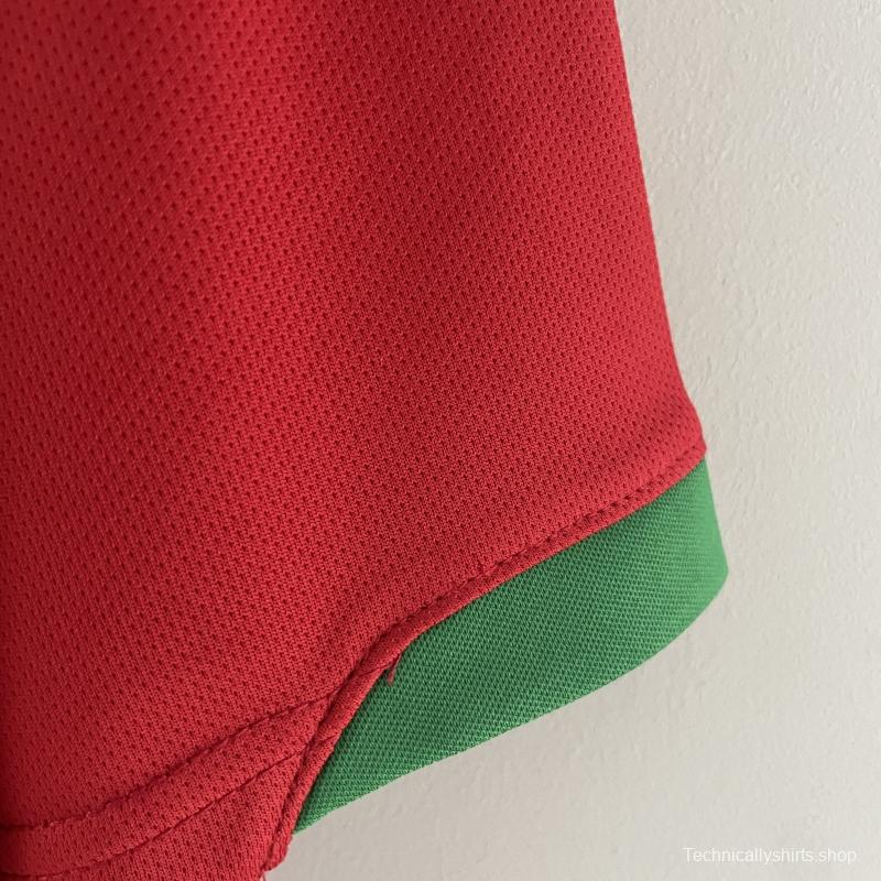 Retro Portugal 2006 Home Soccer Jersey