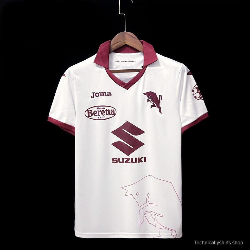 22/23 Torino Away Soccer Jersey