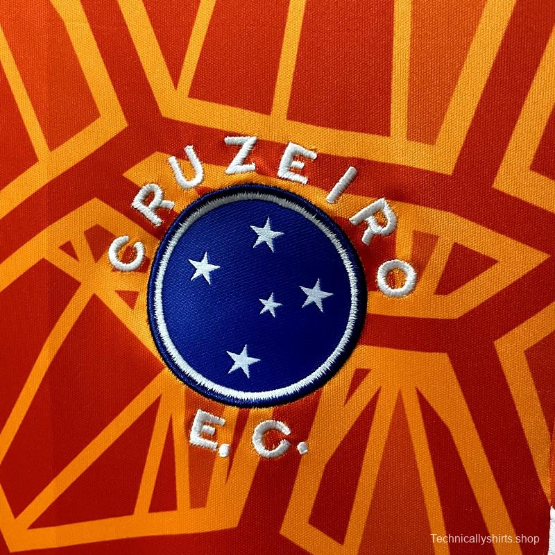 22/23 Cruzeiro Goalkeeper Orange Jersey