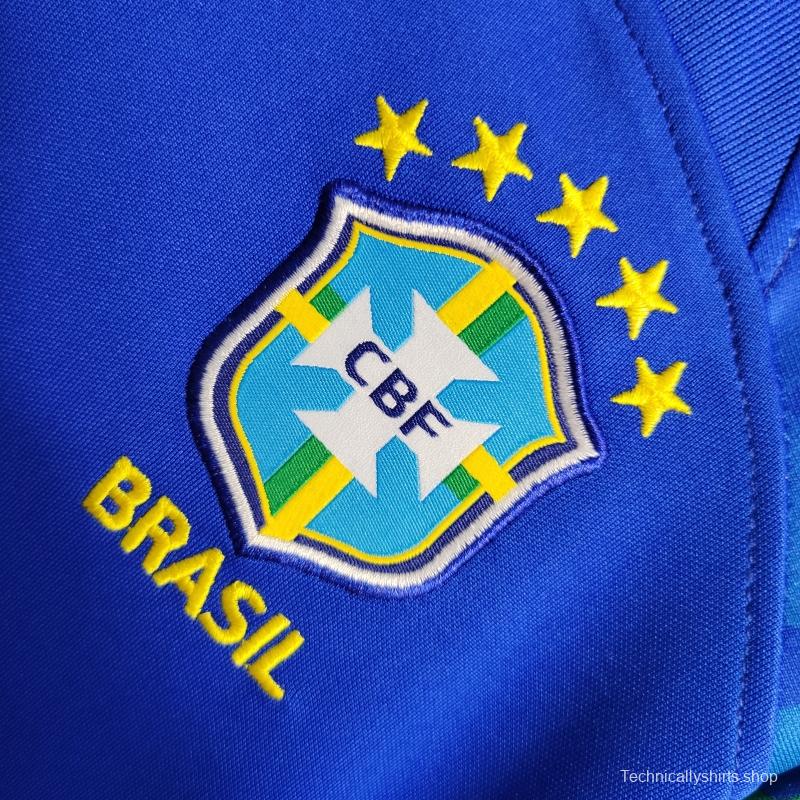 2022 Woman Brazil Away Soccer Jersey