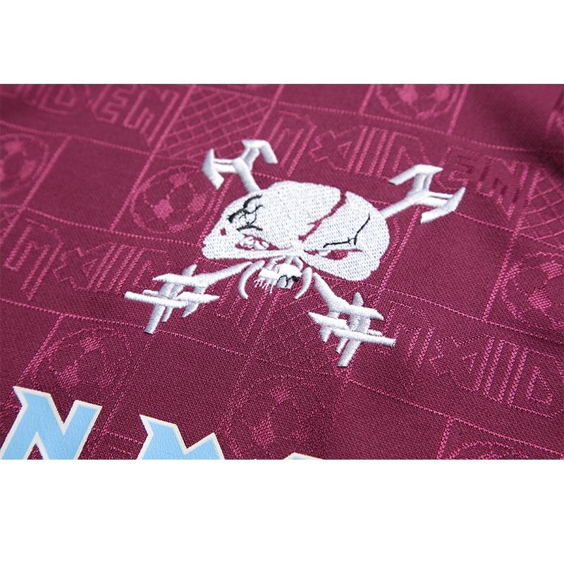 Retro 2011 West Ham United x Iron Maiden Away Jersey