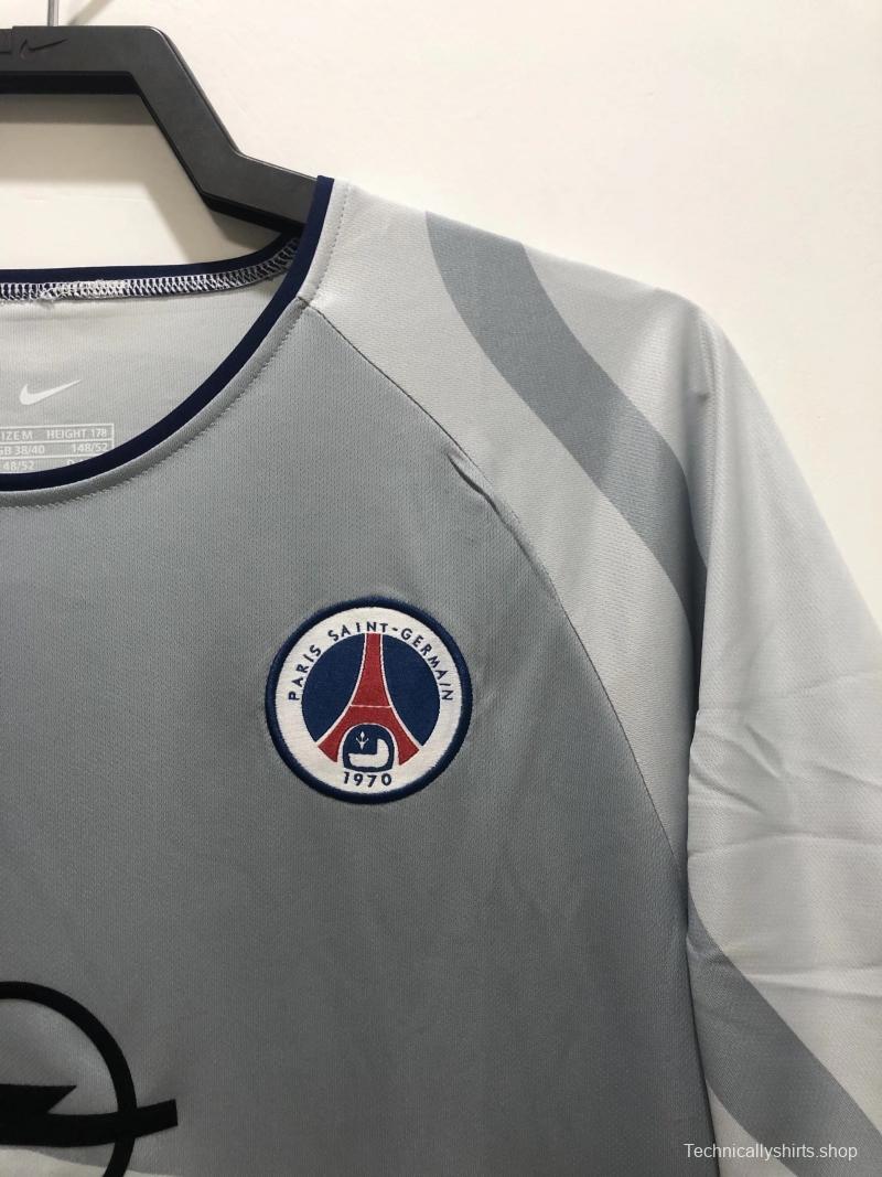 Retro 01/02 PSG Away Soccer Jersey