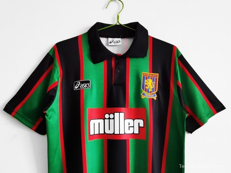 Retro 1993/95 Aston Villa Away Soccer Jersey