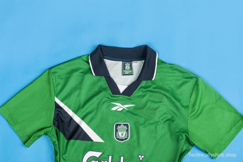 Retro 99/00 Liverpool Away Soccer Jersey