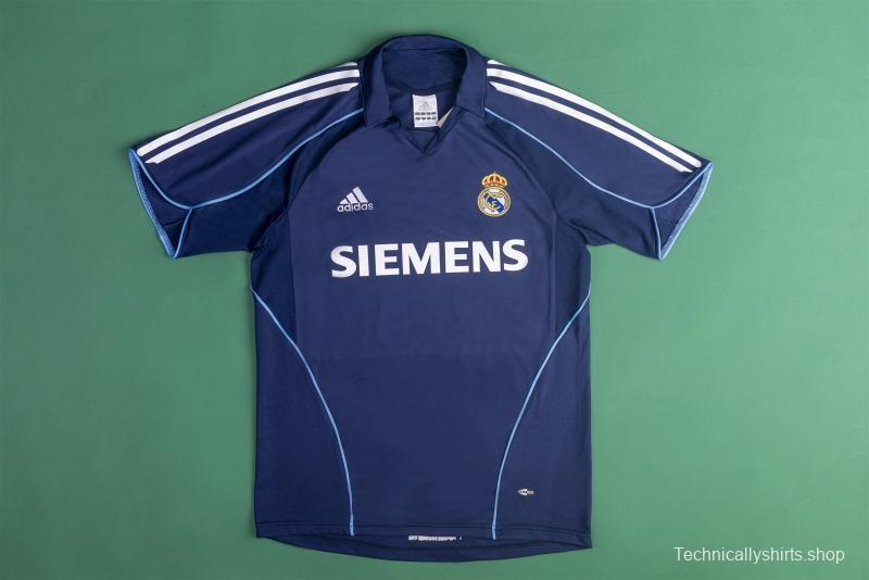 RETRO 05/06 Real Madrid Away Soccer Jersey