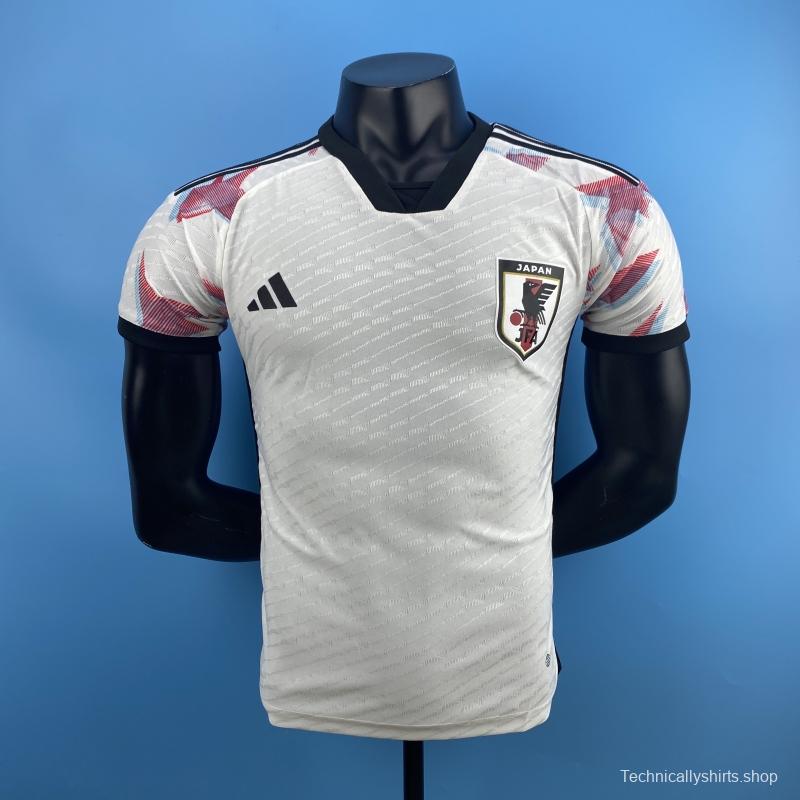 Player Version 2022 Japan Away World Cup Soccer Jersey