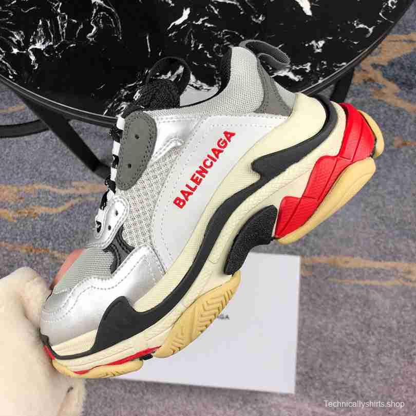 Men Balenciaga Triple-S Sneaker Red/Grey