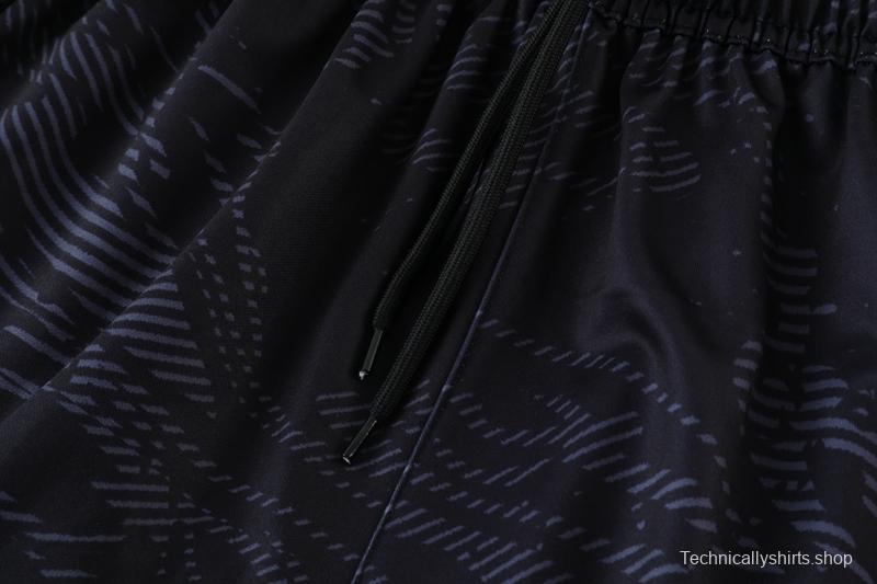2023 Manchester United Dark Green Half Zipper Tracksuit