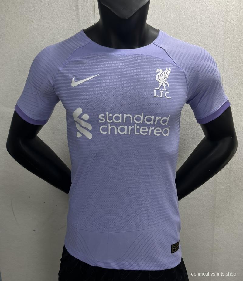 Player Version 23/24 Liverpool Purple Third Jersey