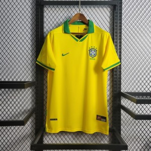 Retro1997 Brazil Home Jersey