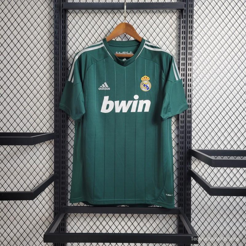 Retro 2012/13 Real Madrid Third Green Jersey