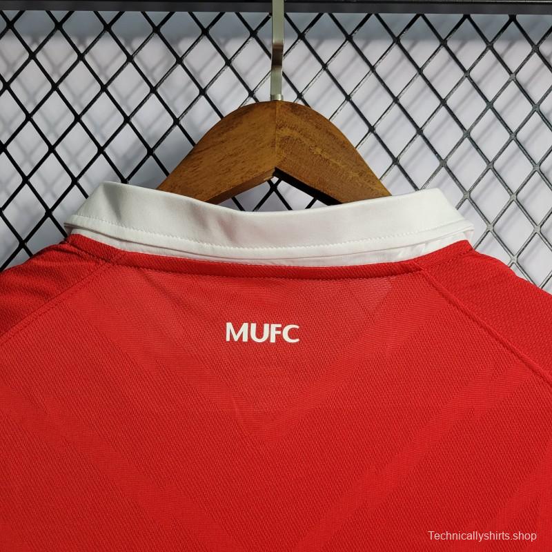 Retro 10-11 Manchester United Home Jersey