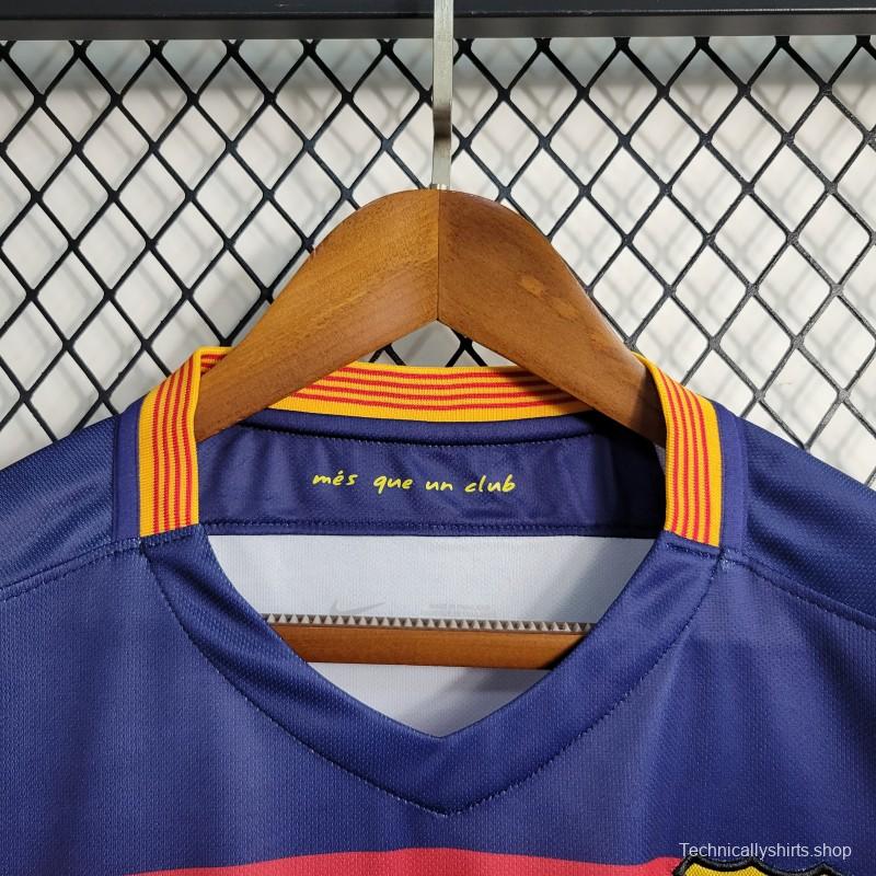 Retro 15/16 Barcelona Home Jersey