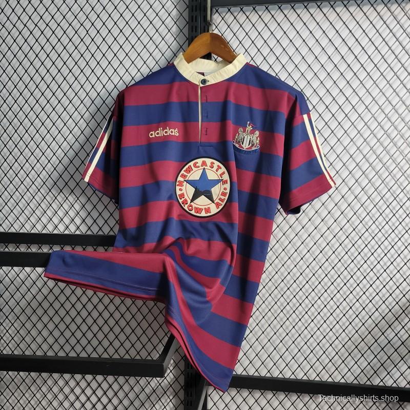 Retro1995-96 Newcastle Away Soccer Jersey