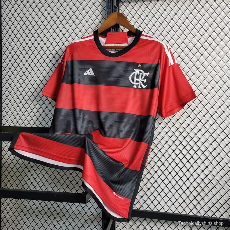 23-24 Flamengo Home Jersey