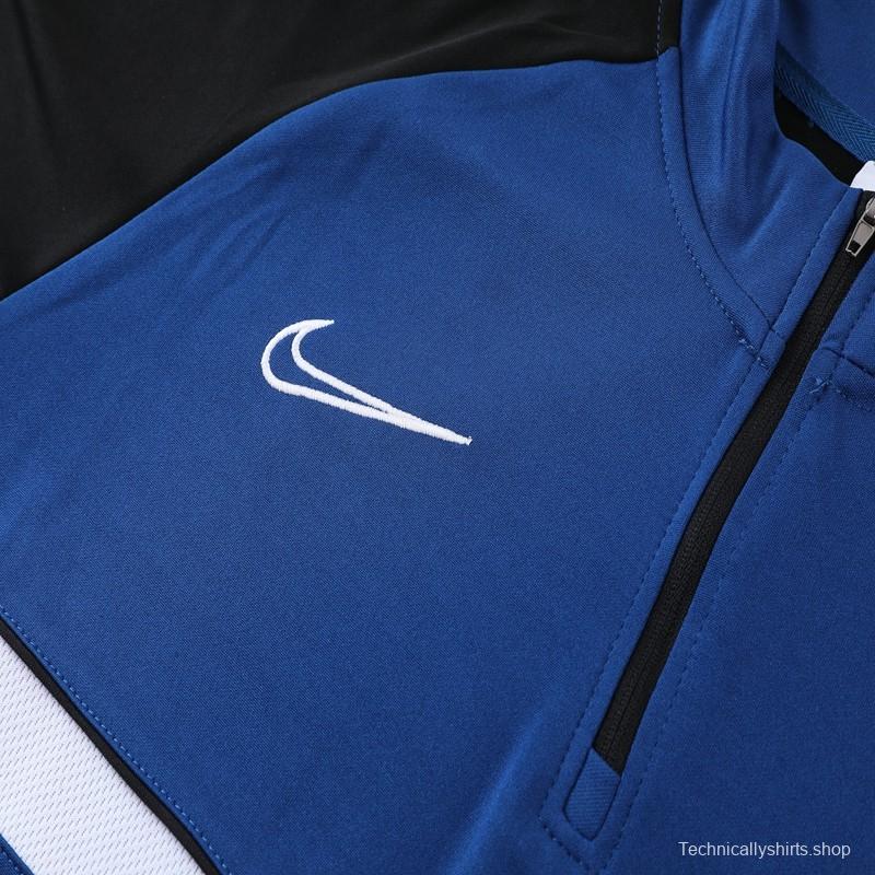 2023 NIKE Navy Half Zipper Jacket +Pants