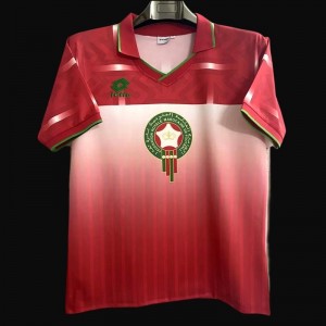 Retro 1994 Morocco Home Red Jersey