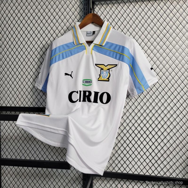 Retro 1998-00 Lazio Third White Jersey