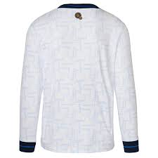 2023 El Salvador Away White Long Sleeve Jersey