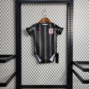 23-24 Baby Corinthians Black Jersey Size  6-18 Month