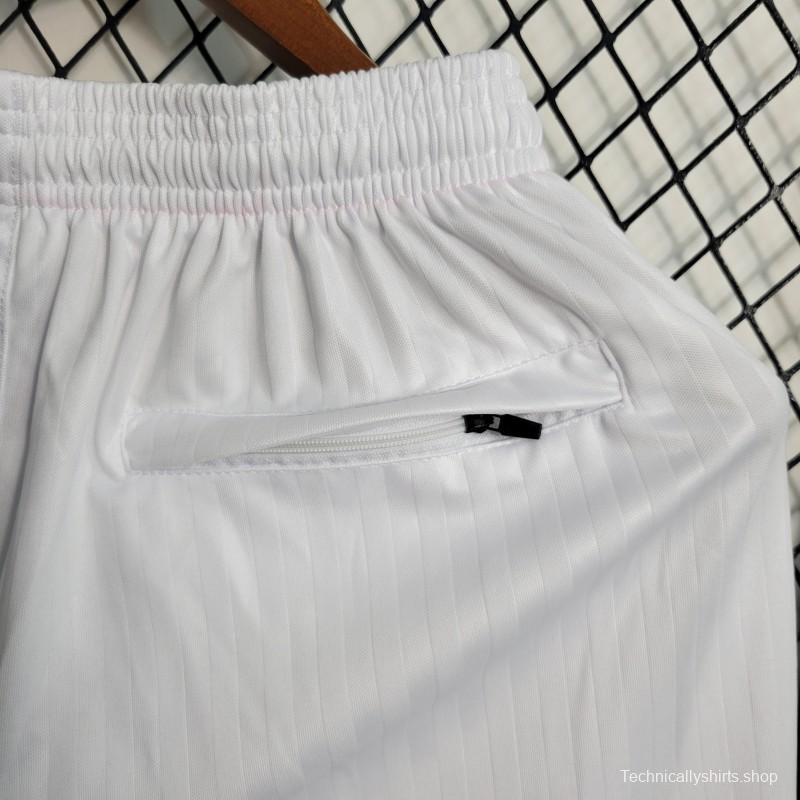 23-24 Flamengo White Icon Shorts