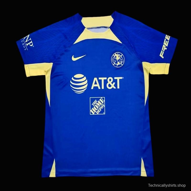 23/24 Club America Blue Training Jersey