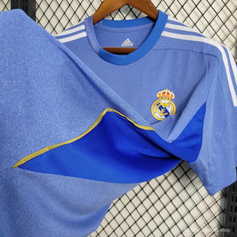 Retro 13-14 Real Madrid Away Blue Jersey