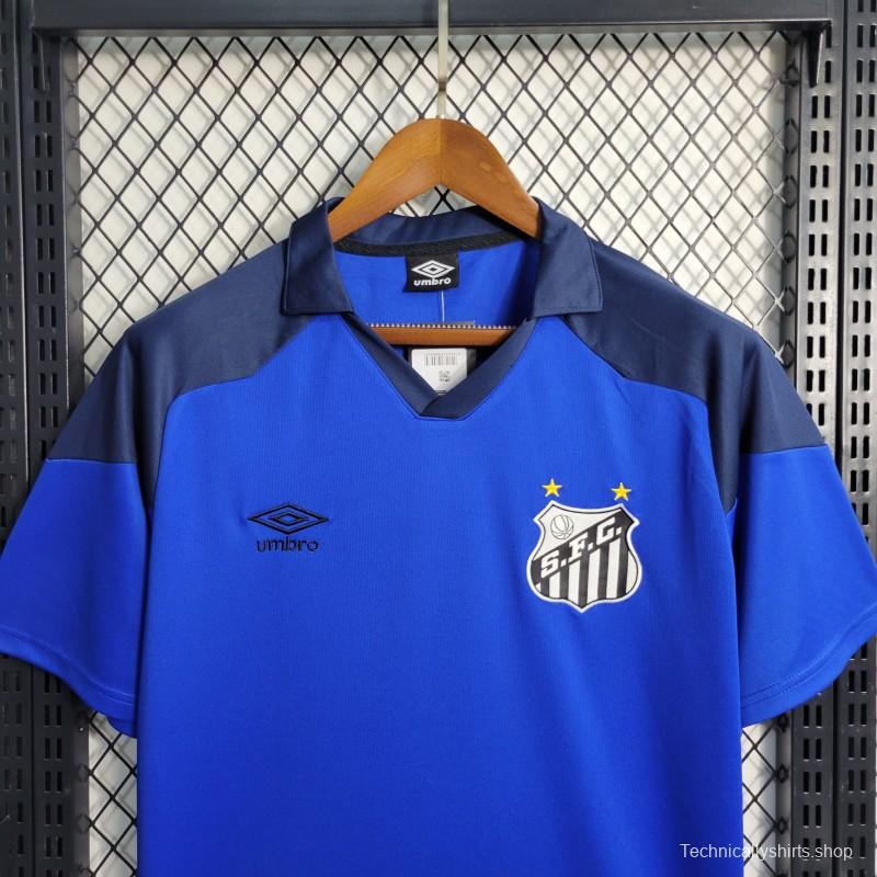 23-24 Santos Blue Training Jersey