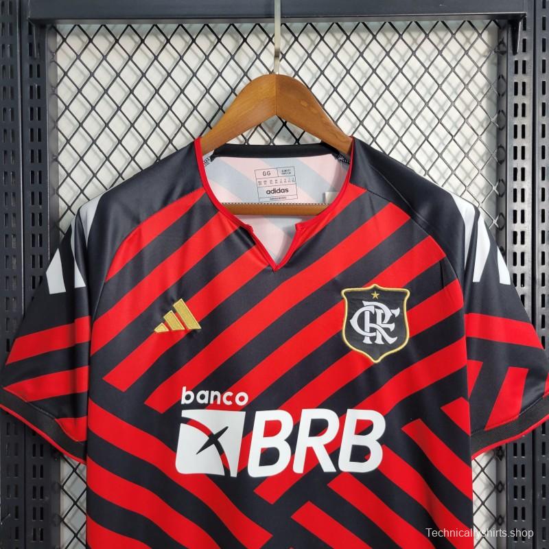 23-24 Flamengo Red Black Special Edition Jersey