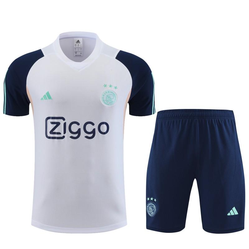 23 24 Ajax White Short Sleeve+Shorts