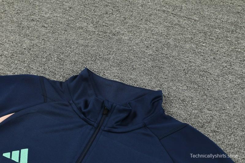 23/24 Ajax Navy Half Zipper Jacket+ Pants