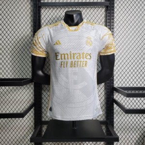 Player Version 23/24 Real Madrid Golden Dragon Special Jersey