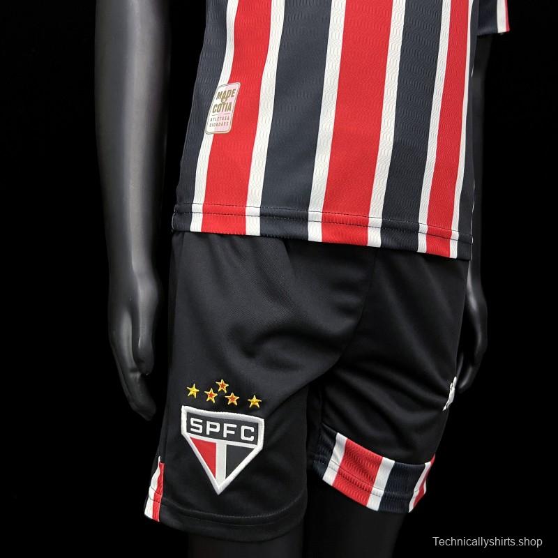 24/25 Kids Sao Paulo Away Jersey