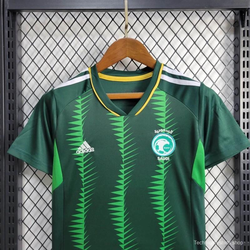 2024 Kids Saudi Arabia Home Jersey