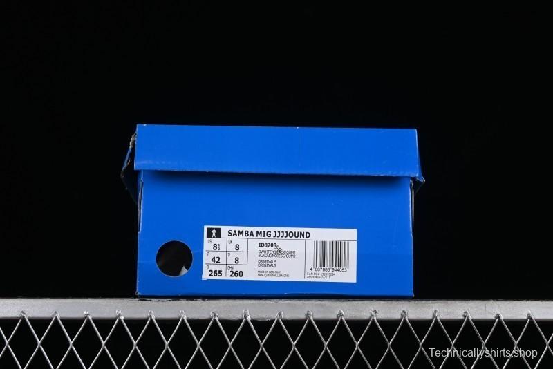 Adidas JJJJound x Samba OG ID8708 Minimalist High-End Collaboration Casual Sneakers