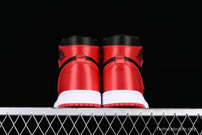 Air Jordan 1 High-Top "Satin Bred" AJ1