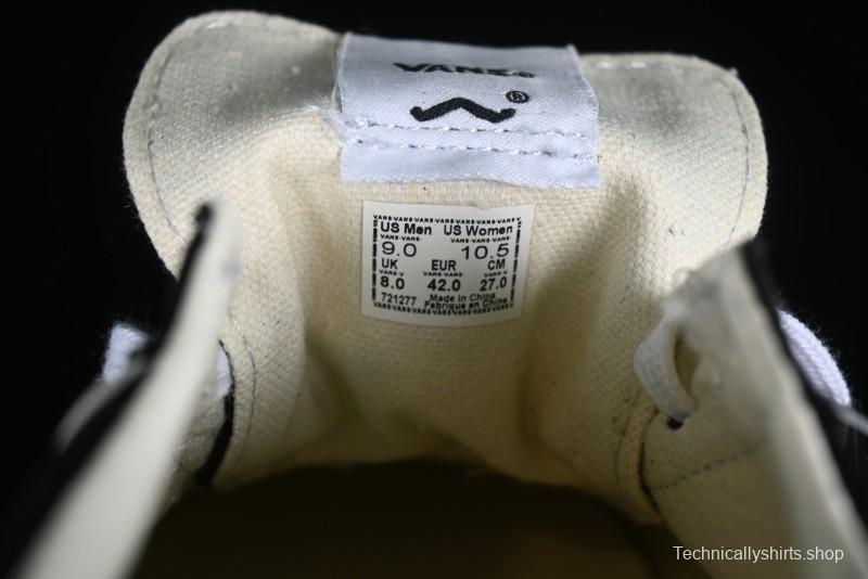 Vans Premium Sport 73 Classic Black & White Suede Low-Top Skate Shoes - VN000CR1BA2