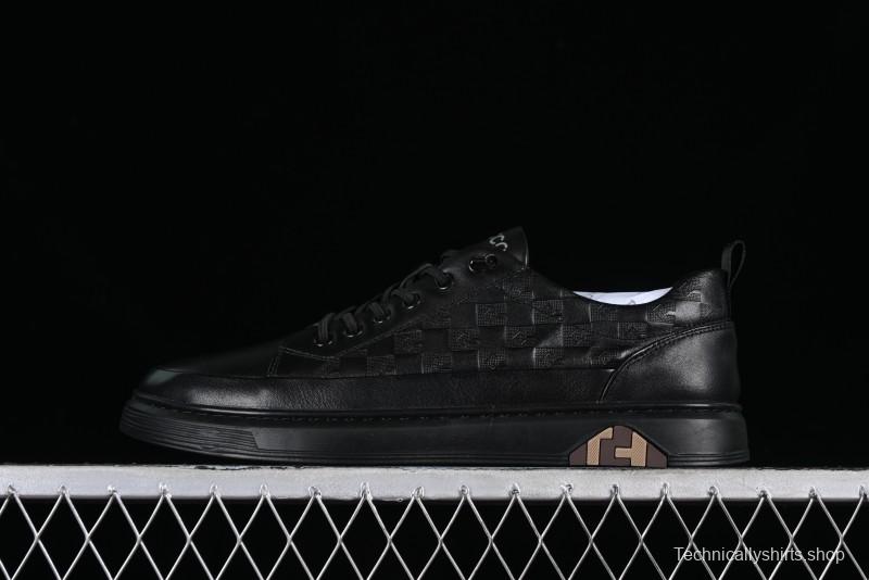 ECCO Soft 7 Classic Slip-On Loafers with Mosaic Pattern - 63231601001