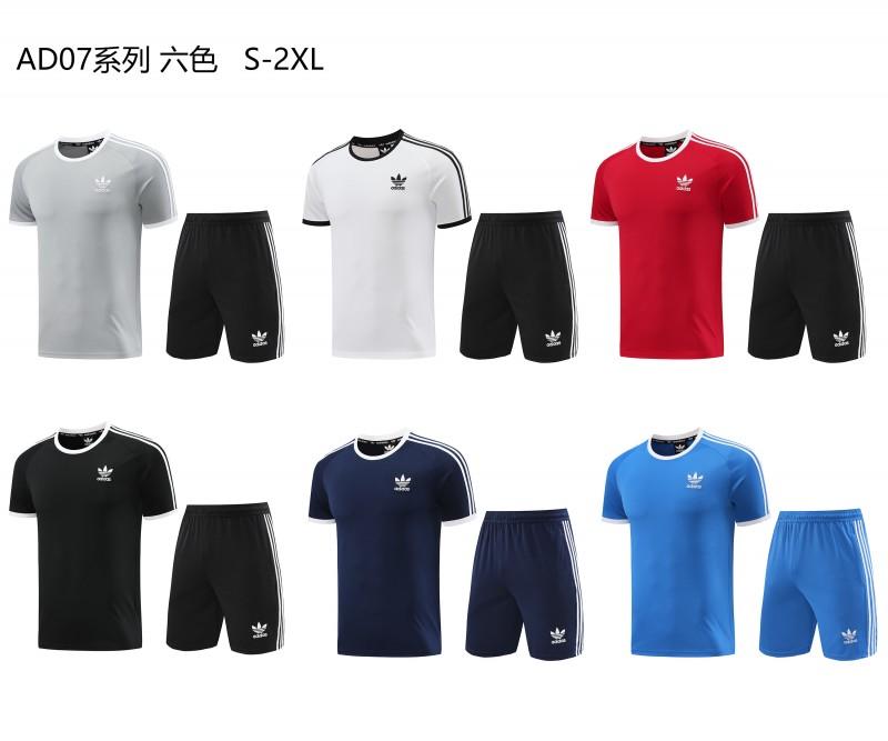 24/25 Adidas Original Blue Short Sleeve Jersey+Shorts