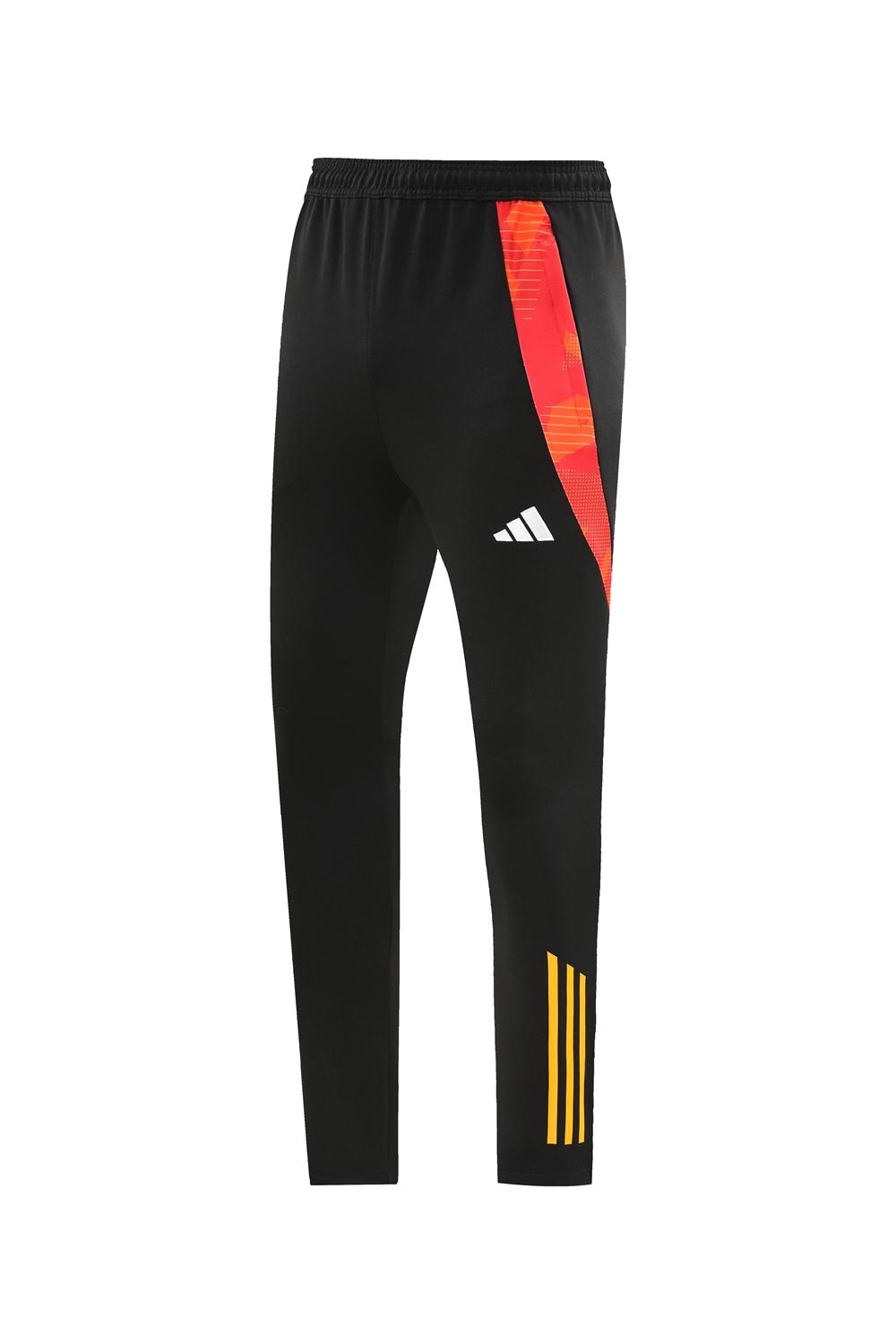 24/25 Adidas Red/Orange Full Zipper Jacket +Long Pants