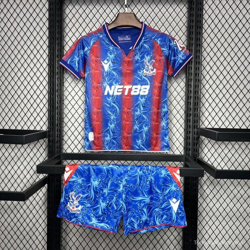 24/25 Kids Crystal Palace Home Jersey